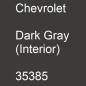 Preview: Chevrolet, Dark Gray (Interior), 35385.